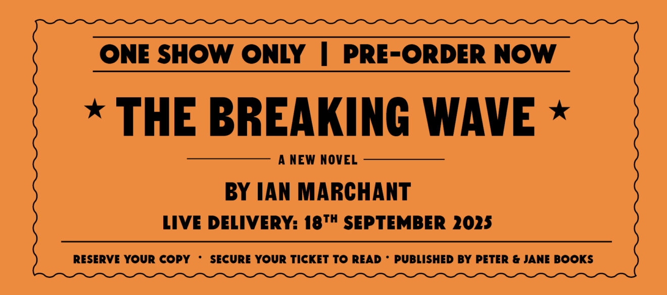 Pre-order banner for The breaking wave